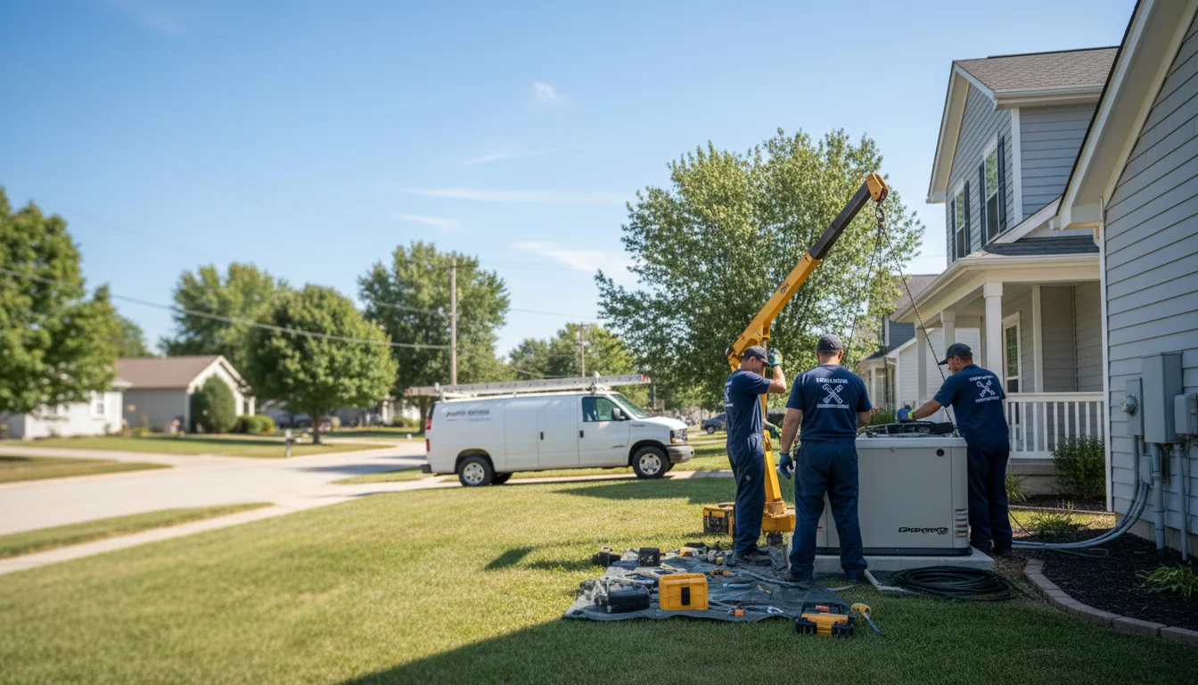 Generator Installation in Wyocena, WI near me
